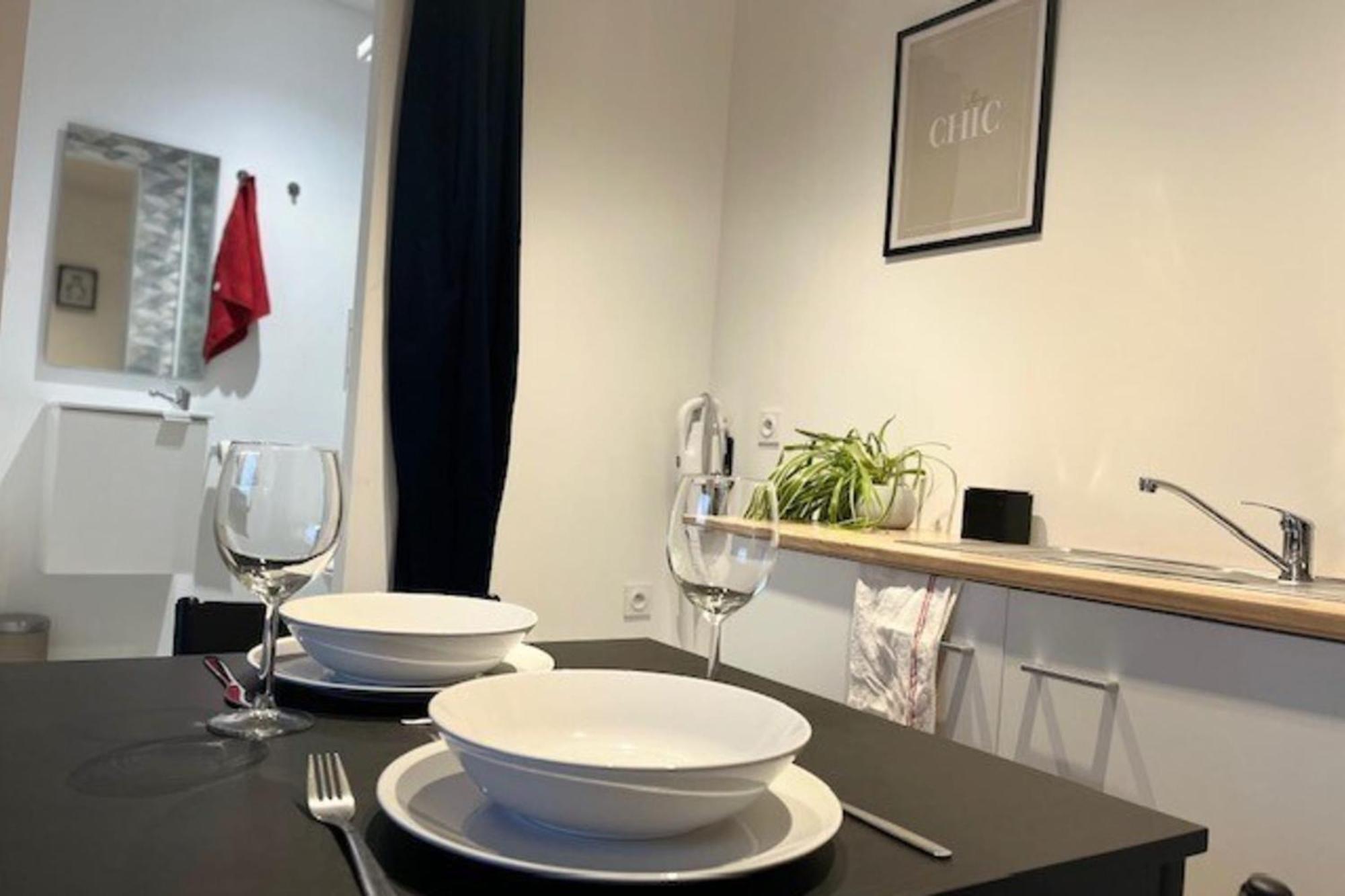 Cosy Rent Studio 1 Strasbourg -Gare - Tv - Wifi Apartment ภายนอก รูปภาพ